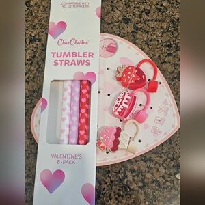 Stanley - CharCharmz Valentine's Tumbler Straws 3-Pack
